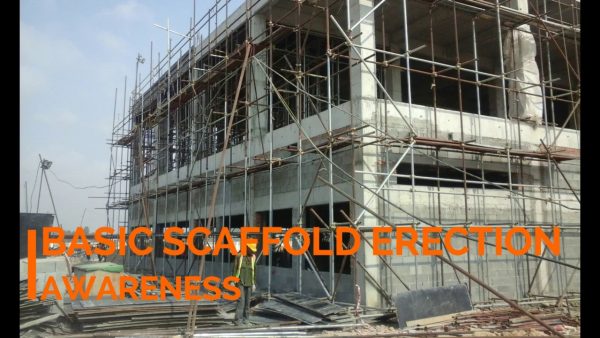 scaffolding erection