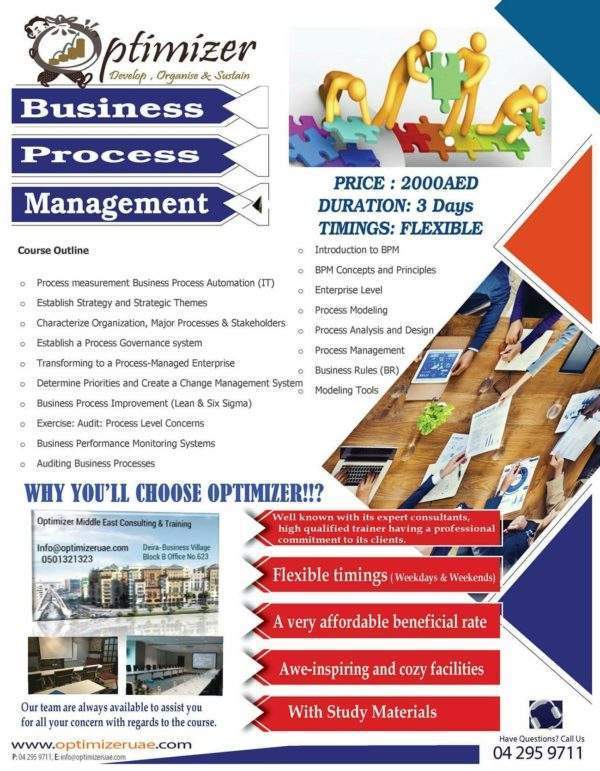 business process management courses