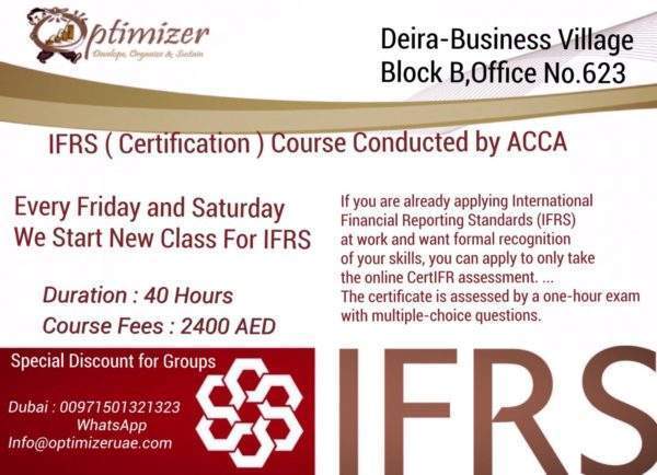 ifrs courses in dubai